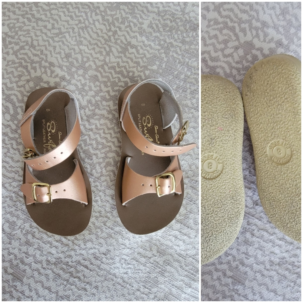 Rose Gold Sandals